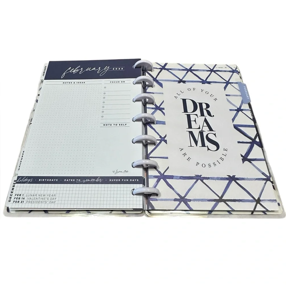 The Happy Planner 2021-2022 Mini Vertical Layout Happy Planner